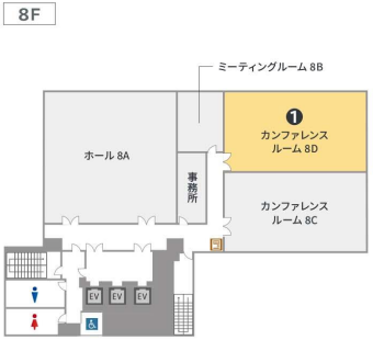 TKP赤坂二丁目カンファレンスセンターの図面