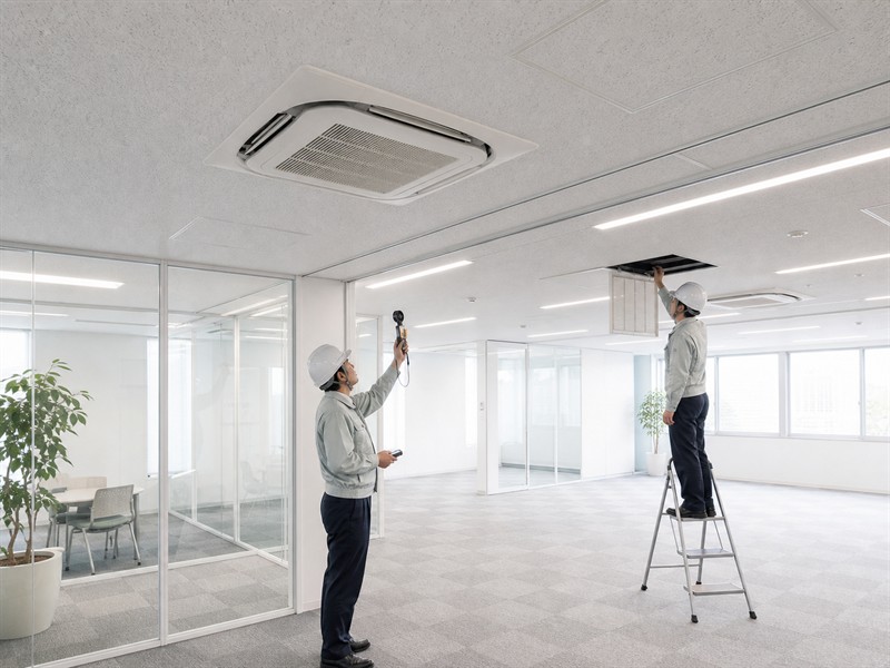 オフィスの空調設備工事