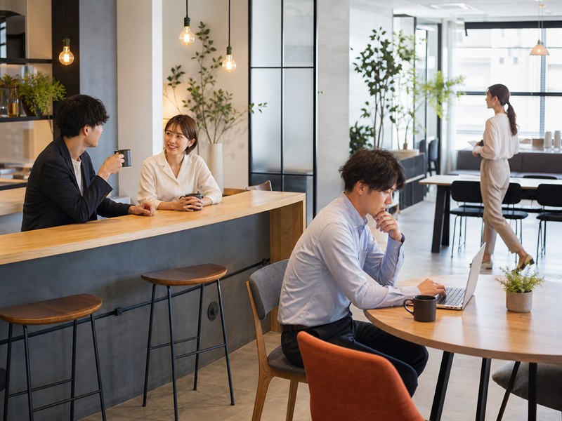 カフェ風オフィスを採用するメリットとは？