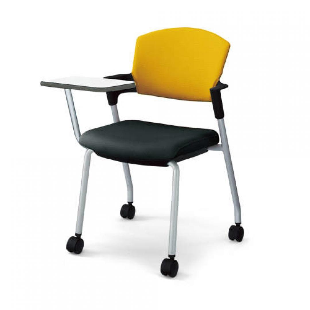 新規コロナ感染 ✿KOKUYO　コクヨ　脚スチール製　テーブル付き事務用椅子セット オフィス家具