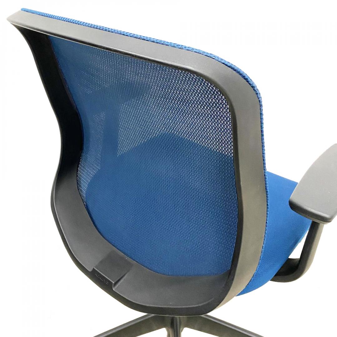 コクヨ(KOKUYO)シロッコ(Scirocco) 肘付ローバックチェアのレンタル 椅子・オフィスチェア オフィス家具のレンタルバスターズ
