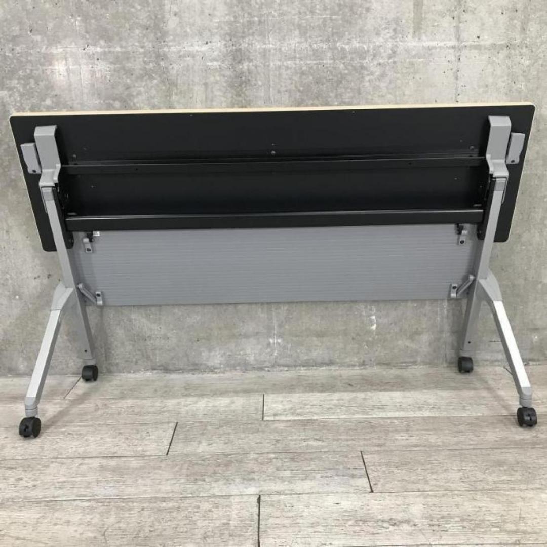 オカムラ スタックテーブル フラプター 幅1500mm×奥行き450mm