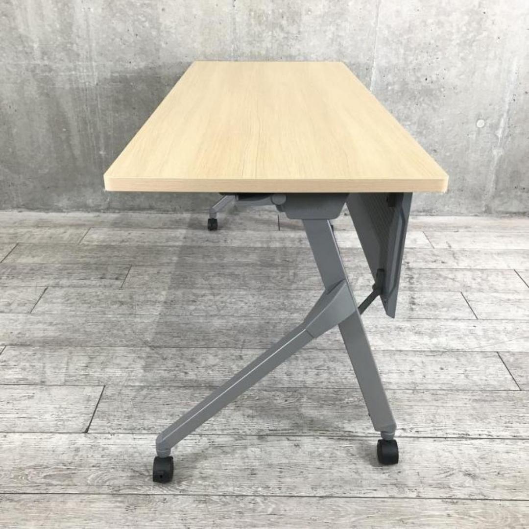 オカムラ スタックテーブル フラプター 幅1500mm×奥行き450mm