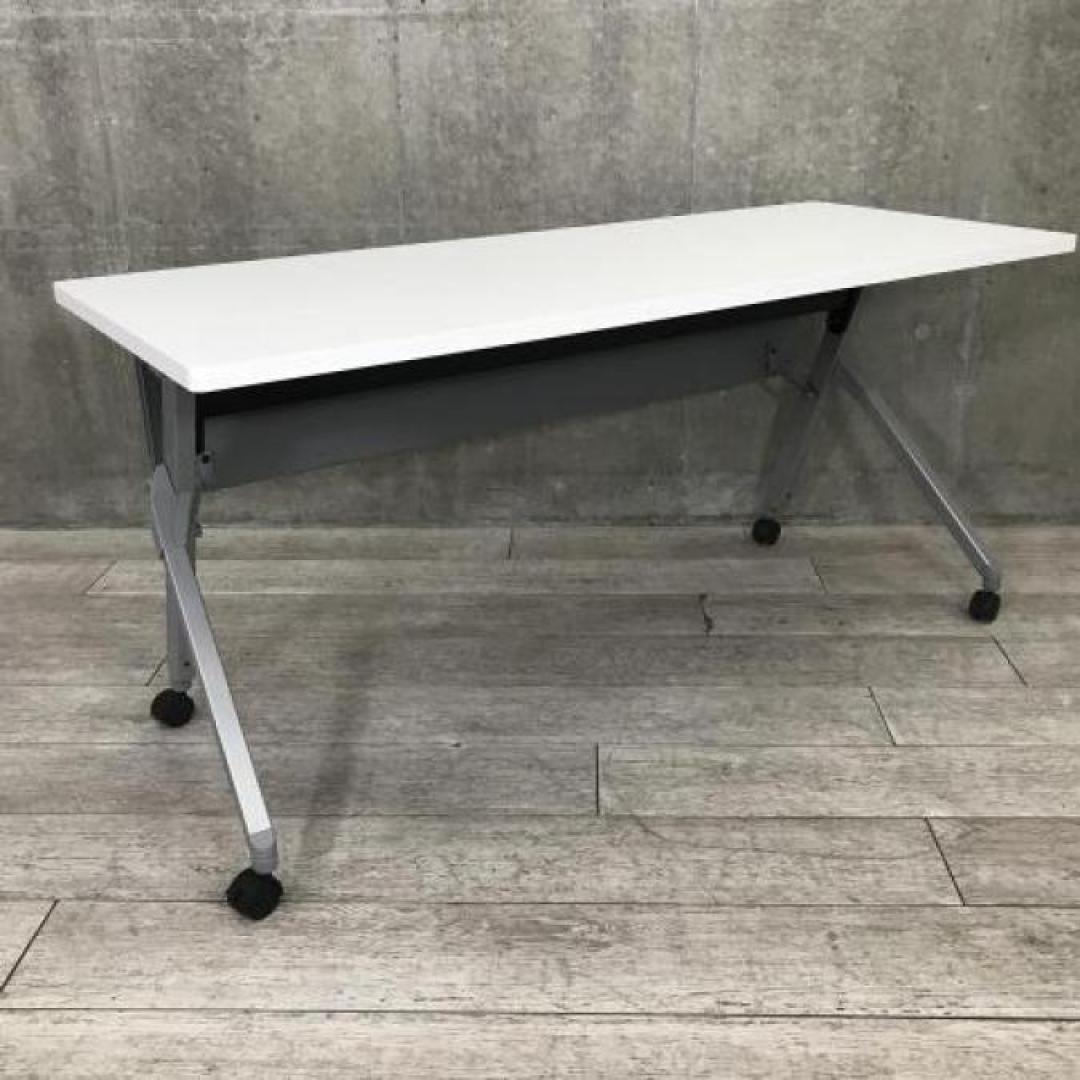 オカムラ スタックテーブル フラプター 幅1500mm×奥行き600mm