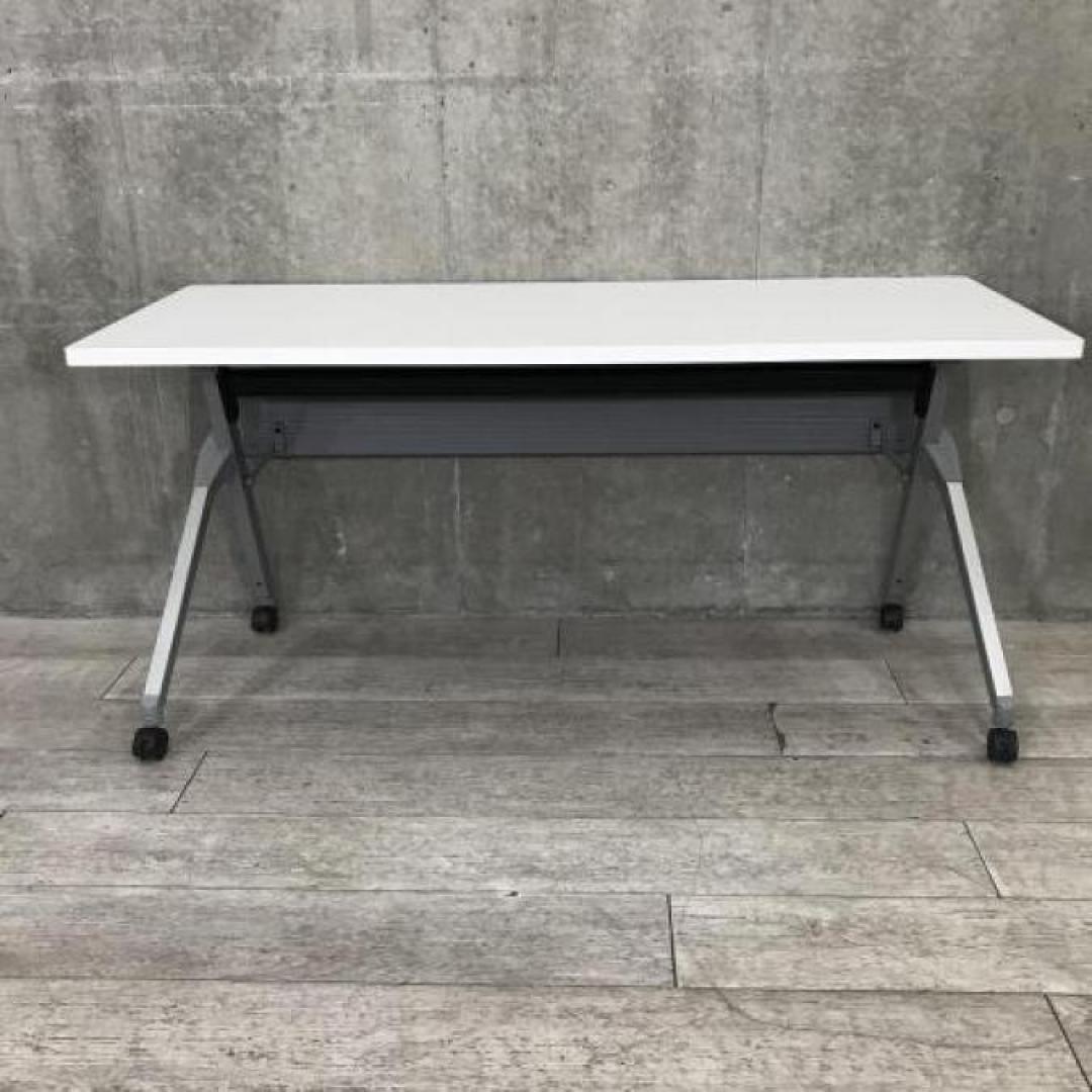 オカムラ スタックテーブル フラプター 幅1500mm×奥行き600mm