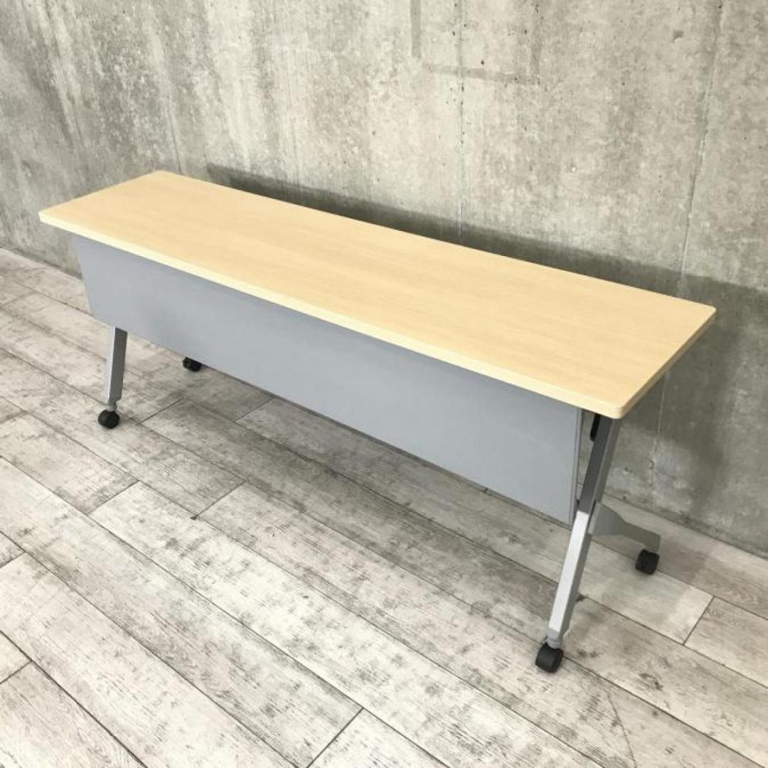 オカムラ スタックテーブル フラプター