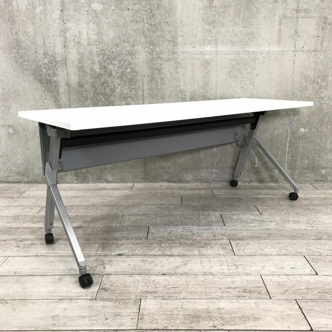 オカムラ スタックテーブル フラプター