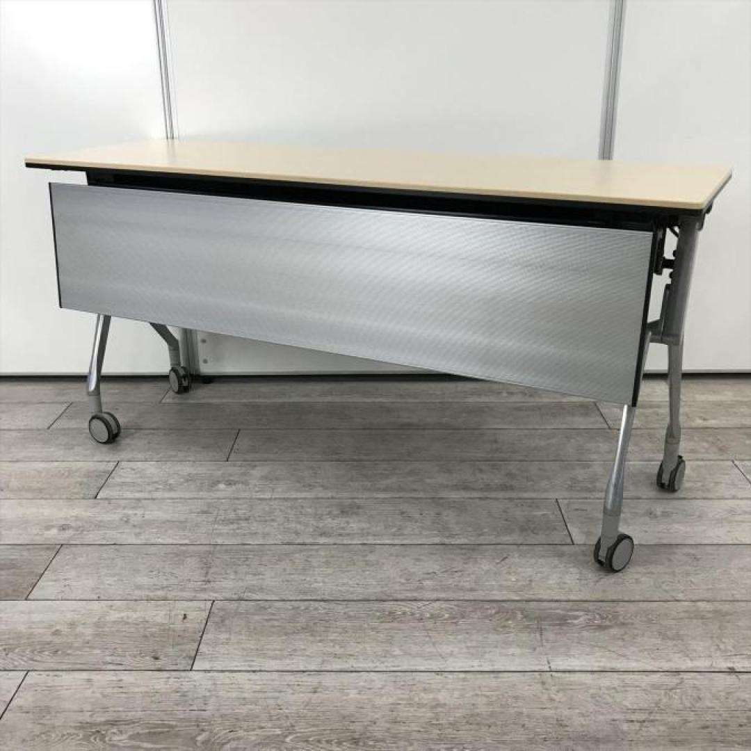 オカムラ スタックテーブル リリッシュ 幅1500mm×奥行き450mm