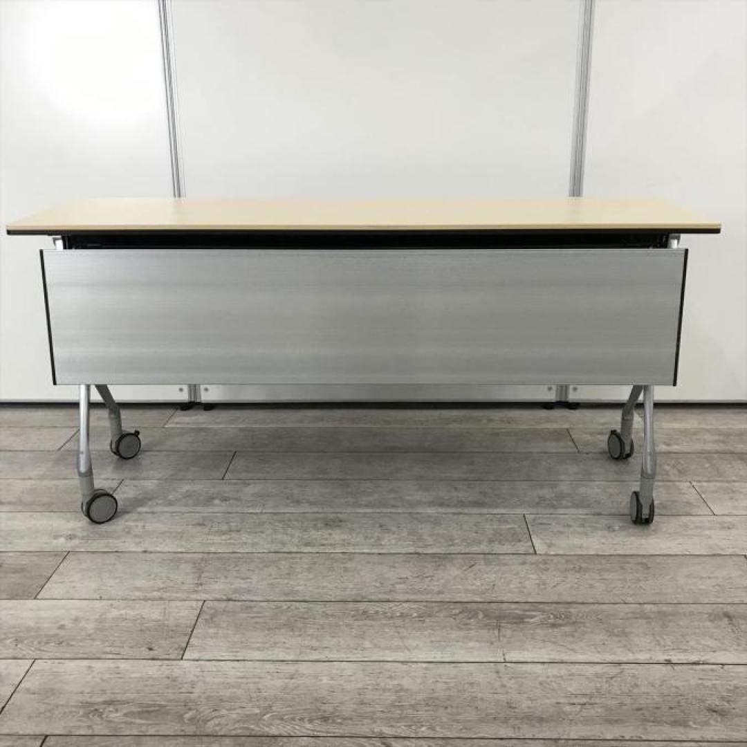 オカムラ スタックテーブル リリッシュ 幅1500mm×奥行き450mm