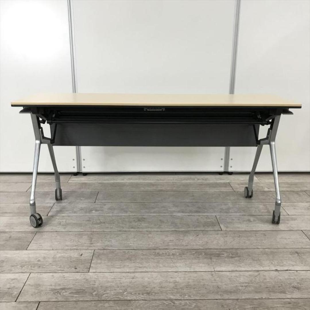 オカムラ スタックテーブル リリッシュ 幅1500mm×奥行き450mm