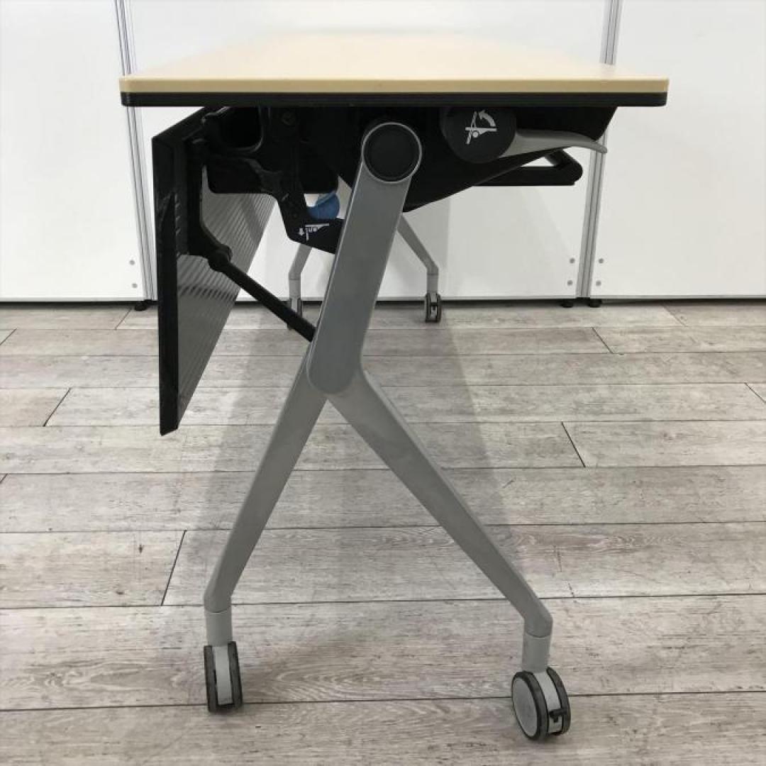 オカムラ スタックテーブル リリッシュ 幅1500mm×奥行き450mm