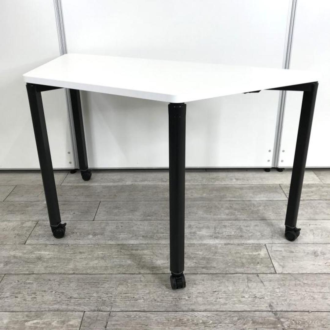 内田洋行 長机・会議用テーブル プレナ台形テーブル 幅1250mm×奥行565mm 