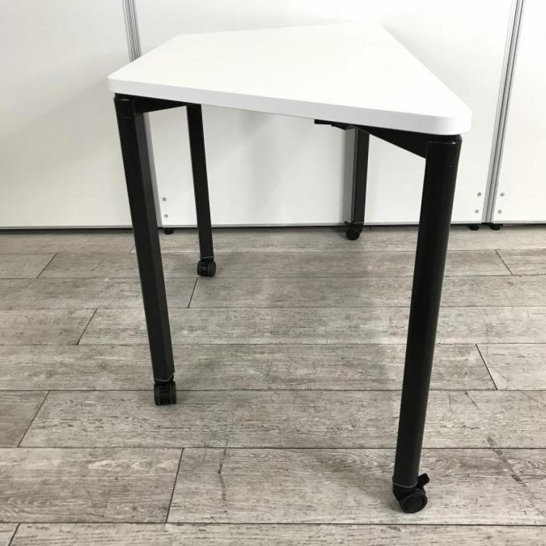 内田洋行 長机・会議用テーブル プレナ台形テーブル 幅1250mm×奥行565mm 