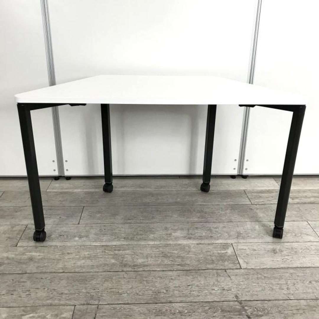 内田洋行 長机・会議用テーブル プレナ台形テーブル 幅1250mm×奥行565mm 