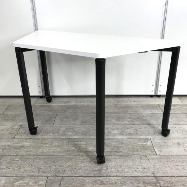 内田洋行 長机・会議用テーブル プレナ台形テーブル 幅1250mm×奥行565mm 